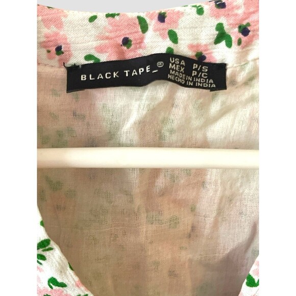 Black Tape Floral Smocked Summer Dress Women’s Size Small Petite NWT - Picture 8 of 10